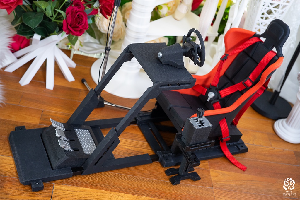 【受注品】乗り物で使う体がすっぽりはまる一人用座席運転模擬実験システム(DD/DDS/DDdy/DDB用)