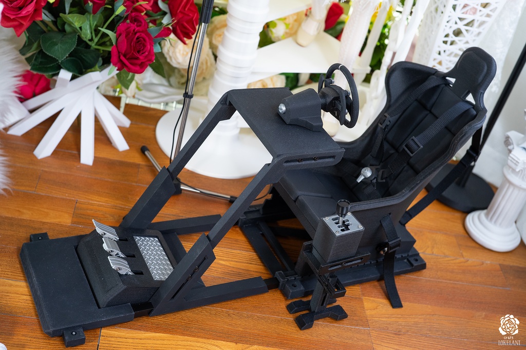 【受注品】乗り物で使う体がすっぽりはまる一人用座席運転模擬実験システム(DD/DDS/DDdy/DDB用)