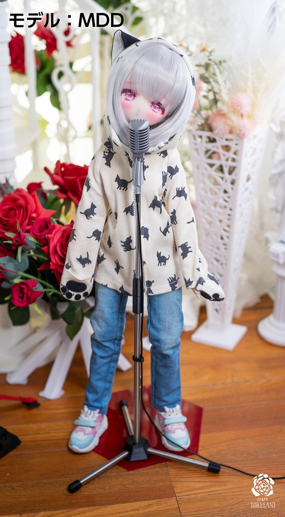 【受注品】骸骨マイクスタンド