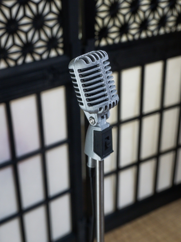 【受注品】骸骨マイクスタンド