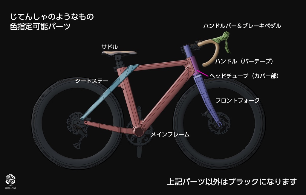 【受注商品】じてんしゃのようなもの