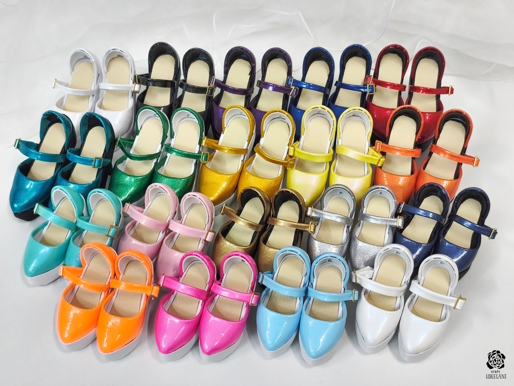 【受注品】エナメルヒール靴
