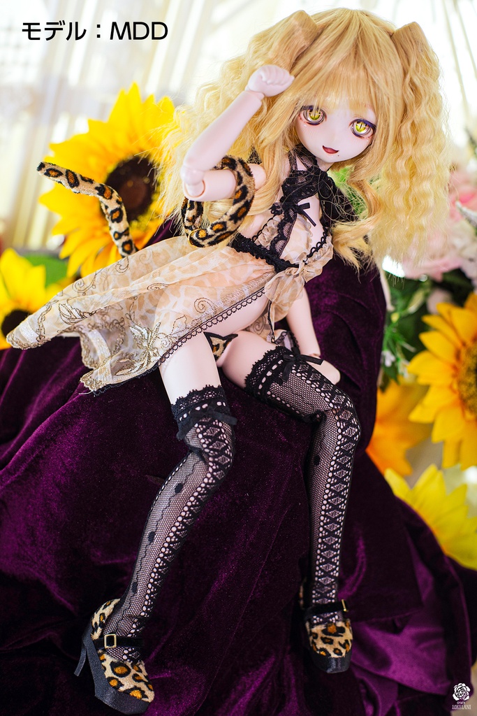 【受注品】レオパヒール靴