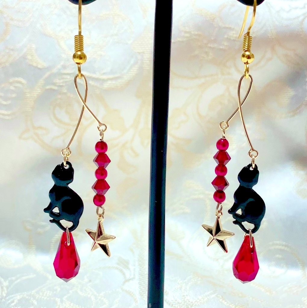 【イメージアクセサリー】星猫