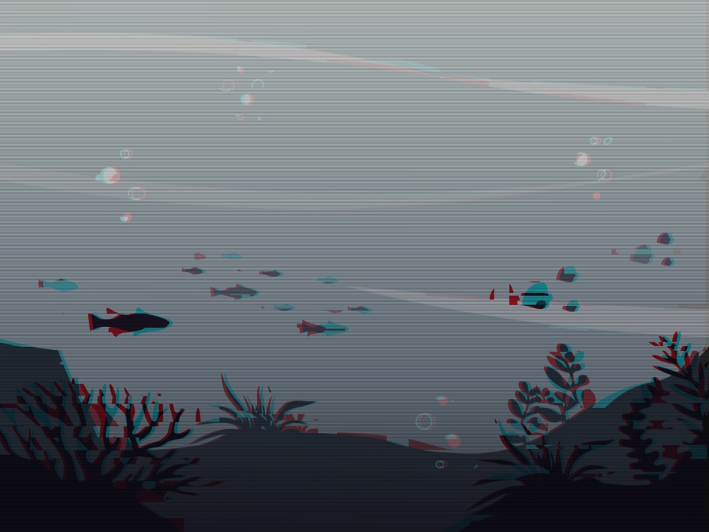 【無料あり】シンプルな背景素材【海底】