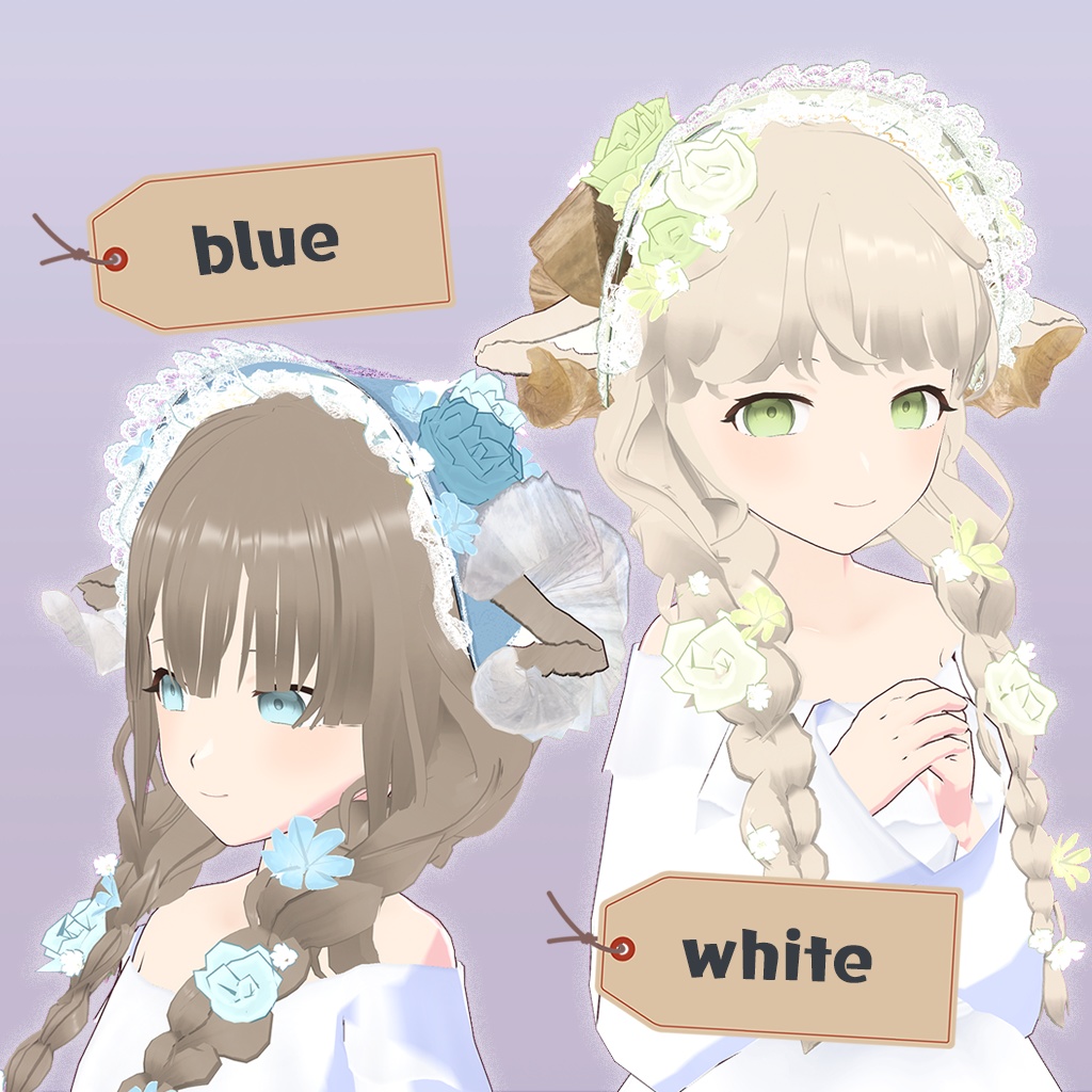 【VRoid】アリエスのまどろみヘッドドレス