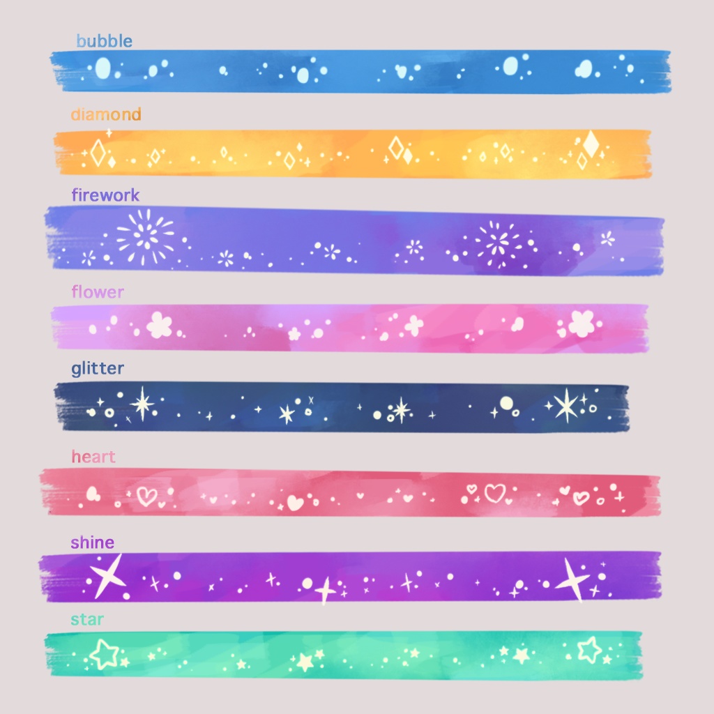 【VRoid】きらめき☆トッピングハイライト