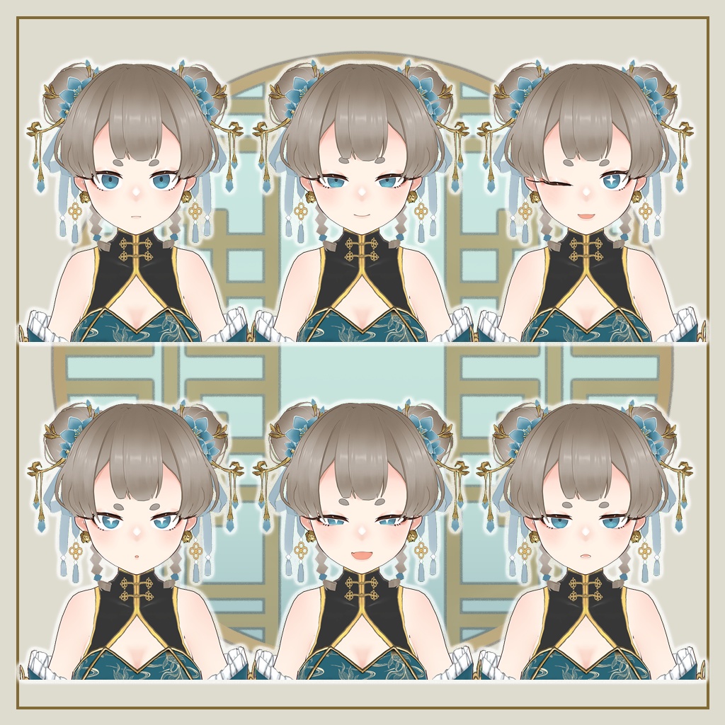 【VRoid製3Dモデル】シャオユィ-XiaoYu-