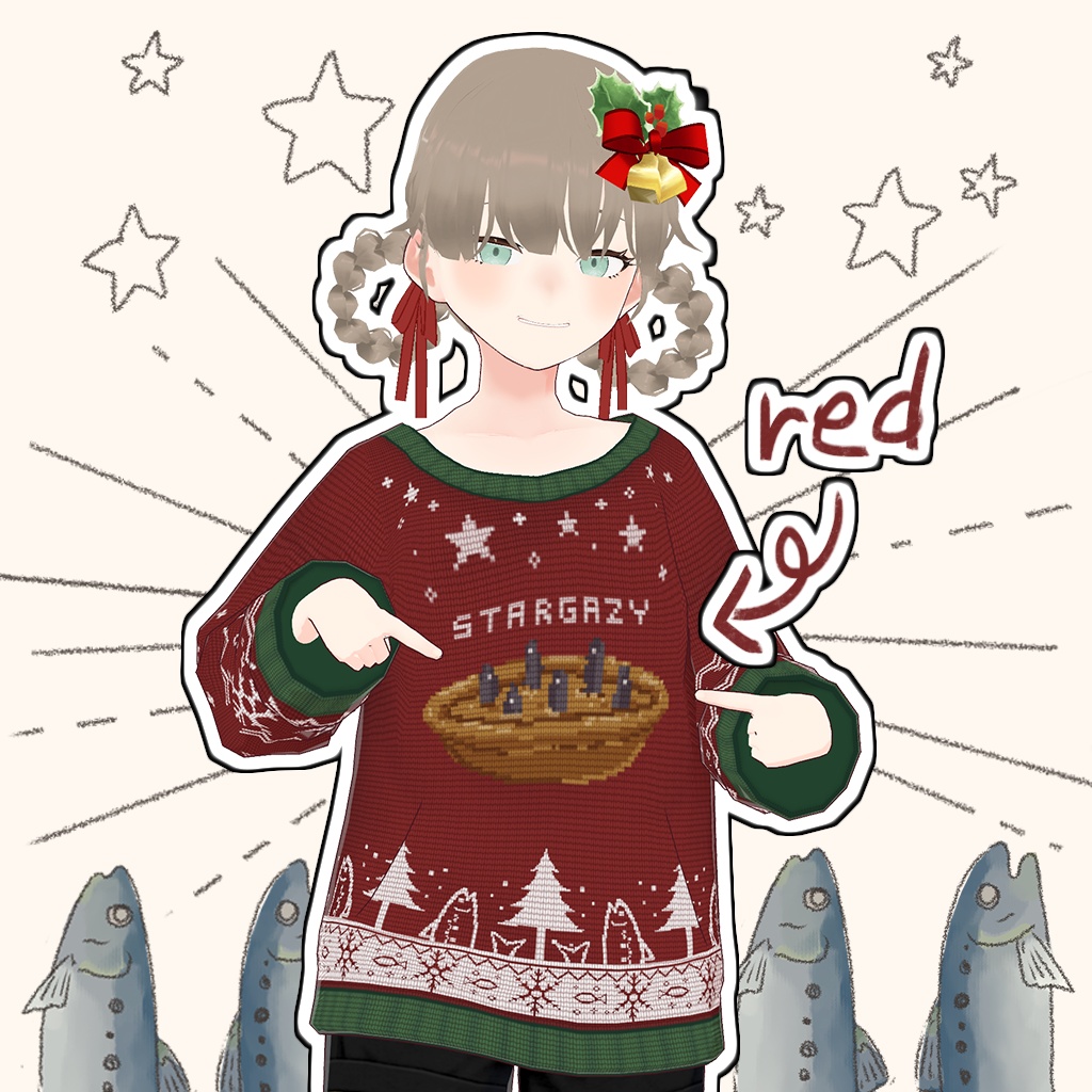 【VRoid】スターゲイジーセーター