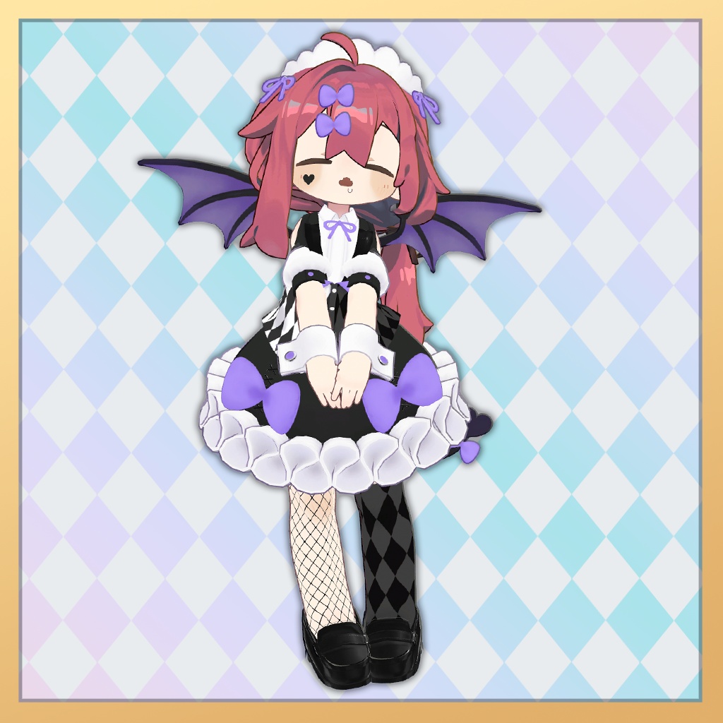 【まめふれんず対応】小悪魔ワンピース