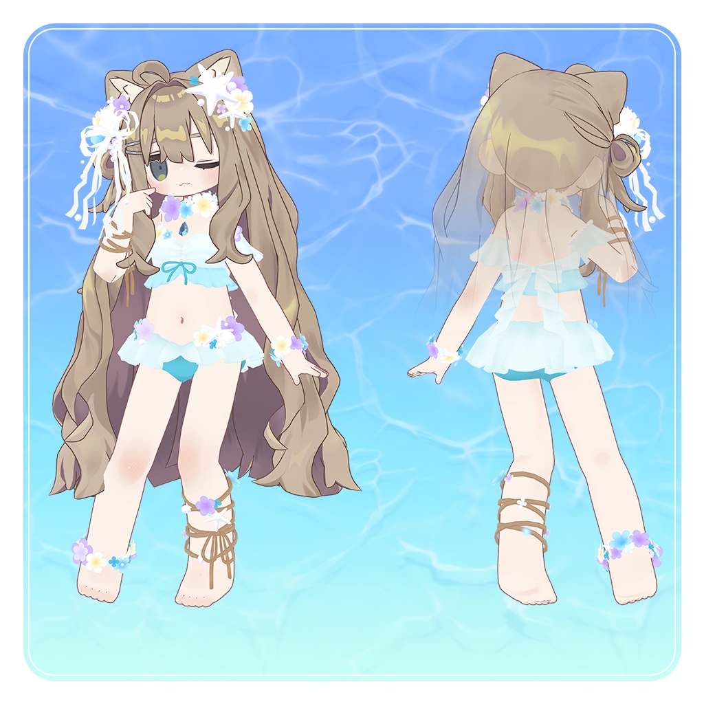 【まめふれんず対応】まめマーメイド