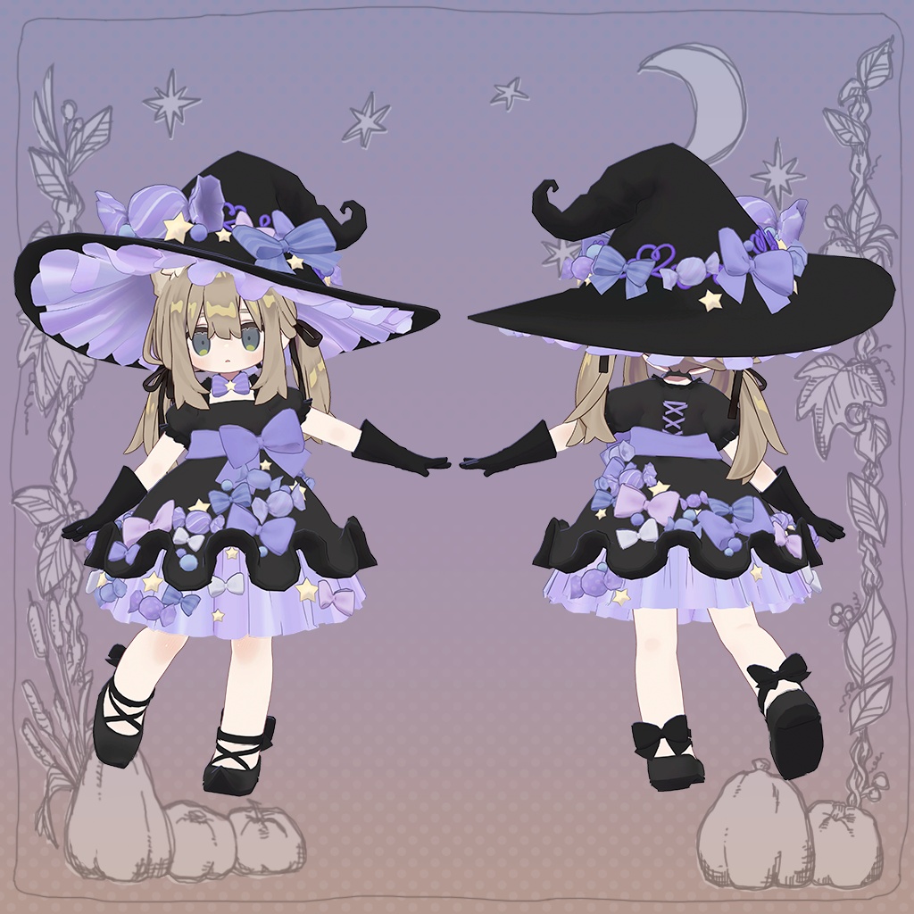 【まめふれんず対応】ゴーストキャンディ