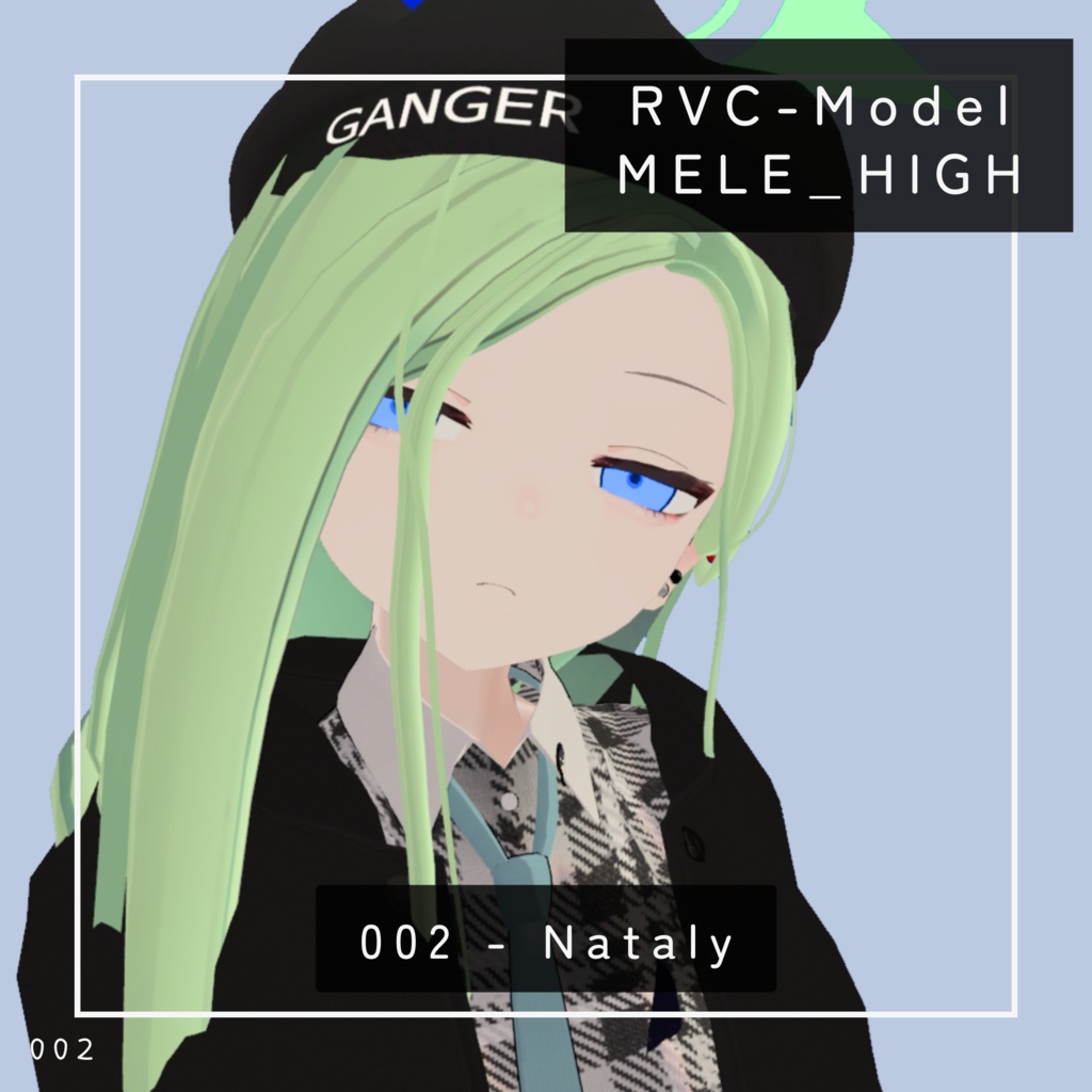 【RVC学習済モデル - 男性中性型】002 - Nataly
