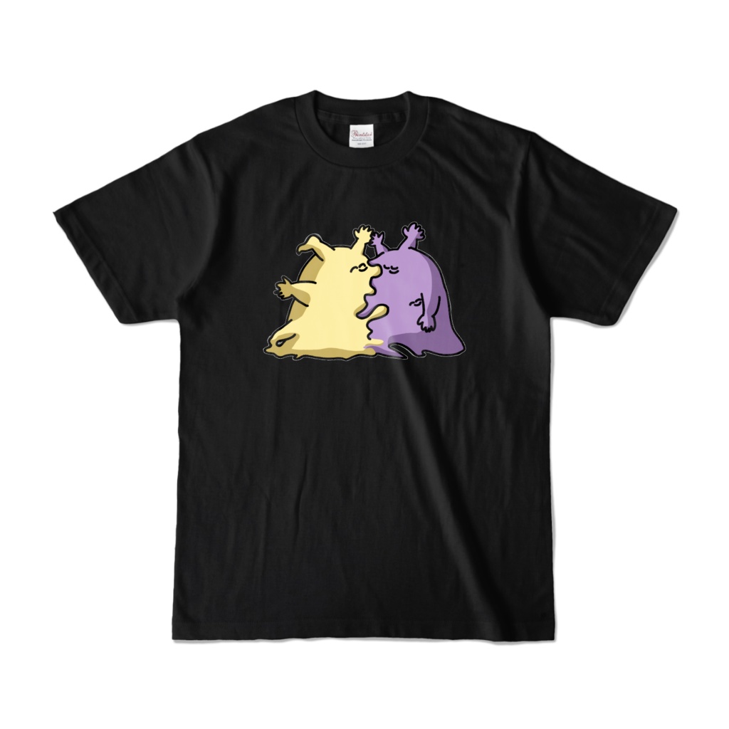とろける人勿Tシャツ(黒)