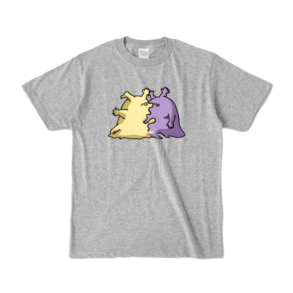 とろける人勿Tシャツ(グレー)