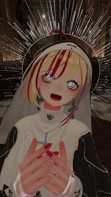 ぐるぐる目&火傷痕テクスチャ