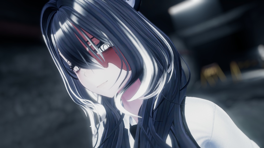 ぐるぐる目&火傷痕テクスチャ