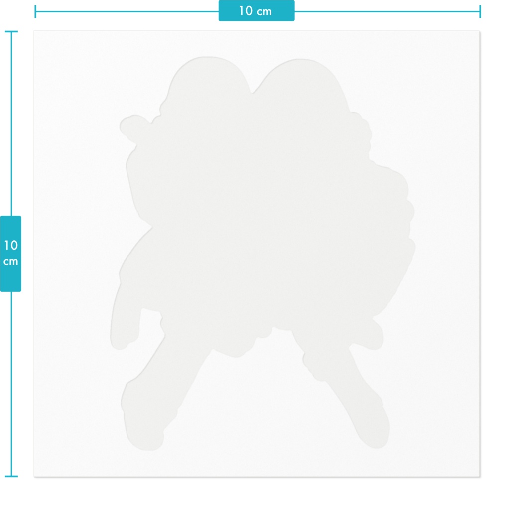 1周年すてっかー