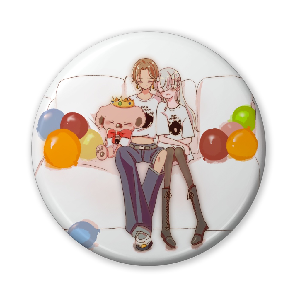 すやすやぴかんばっじ