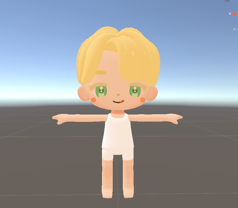 【無料】ちまこぞくのアンダーウェアの色を変えるマスク【FREE】