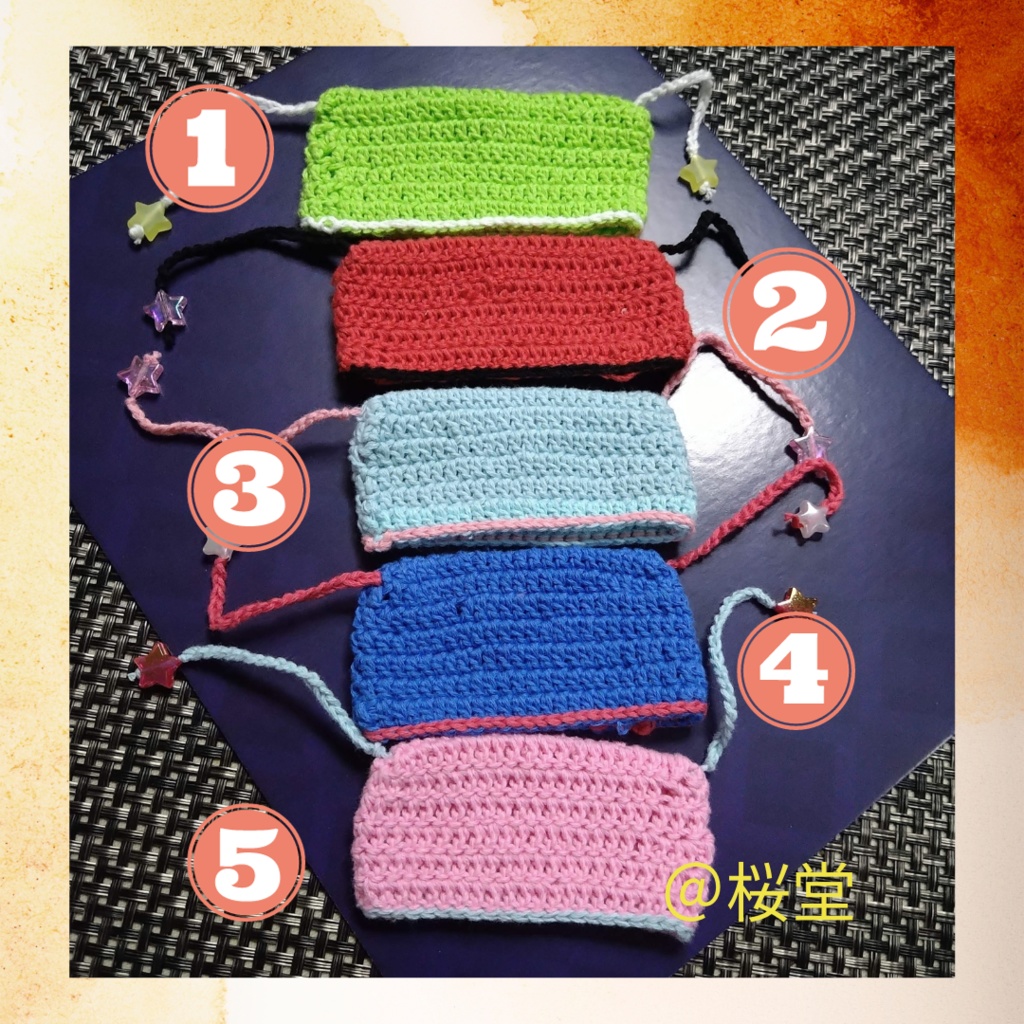 猫耳風真四角帽子