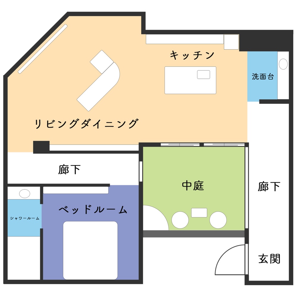 【VRCワールド想定】おつルーム -Second-