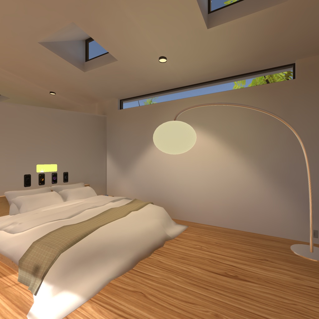 【VRCワールド想定】おつルーム -Simple-
