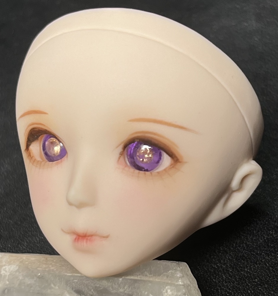 鉱物アイβ アメジスト×イエローサファイア