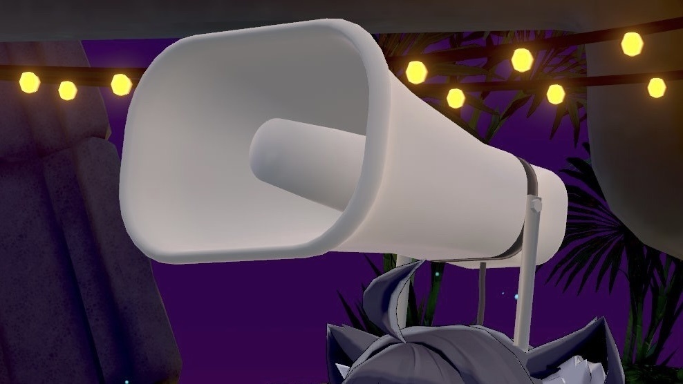 ホーン型スピーカー