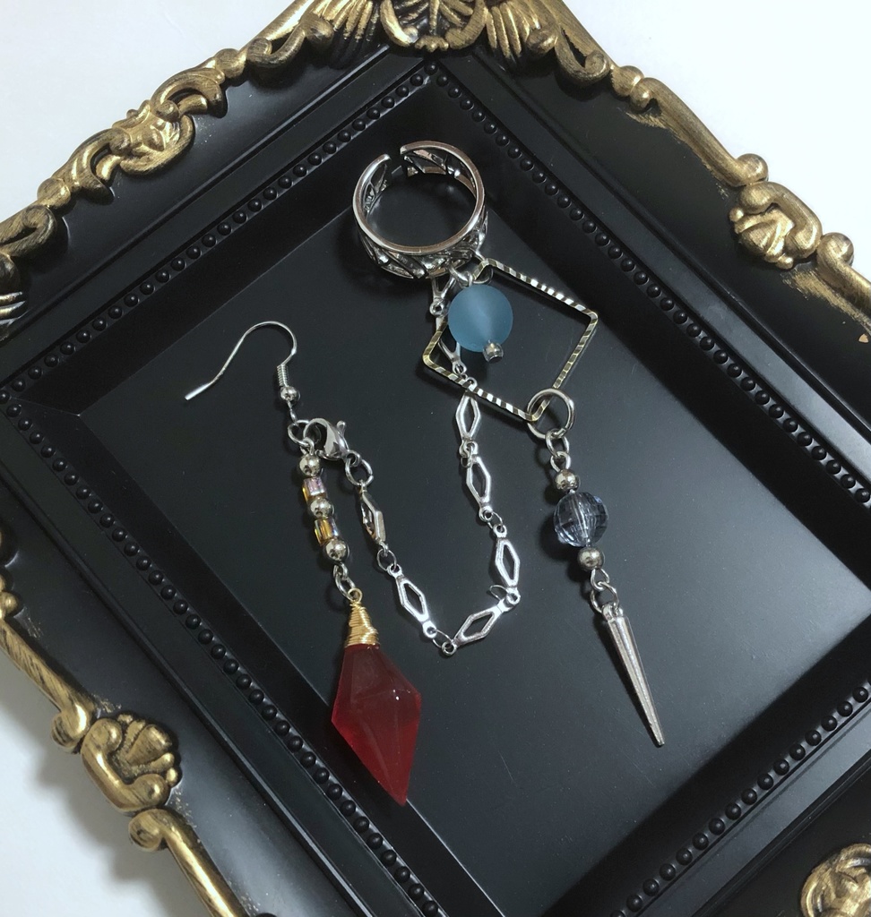 【再5販】タルタリヤ-ピアス(イヤリング)&イヤーカフ-