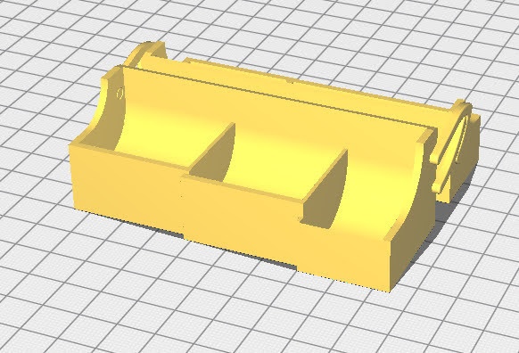 ▽-SCYTHE-サイズ 大鎌戦役メタルコイン専用ケース STLモデル