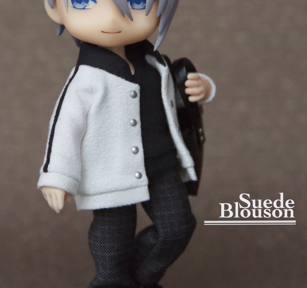 スエード ブルゾン