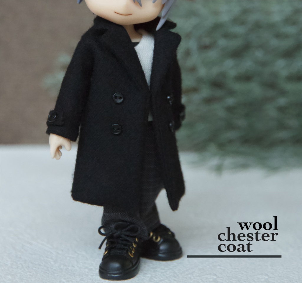 冬のチェスターコート