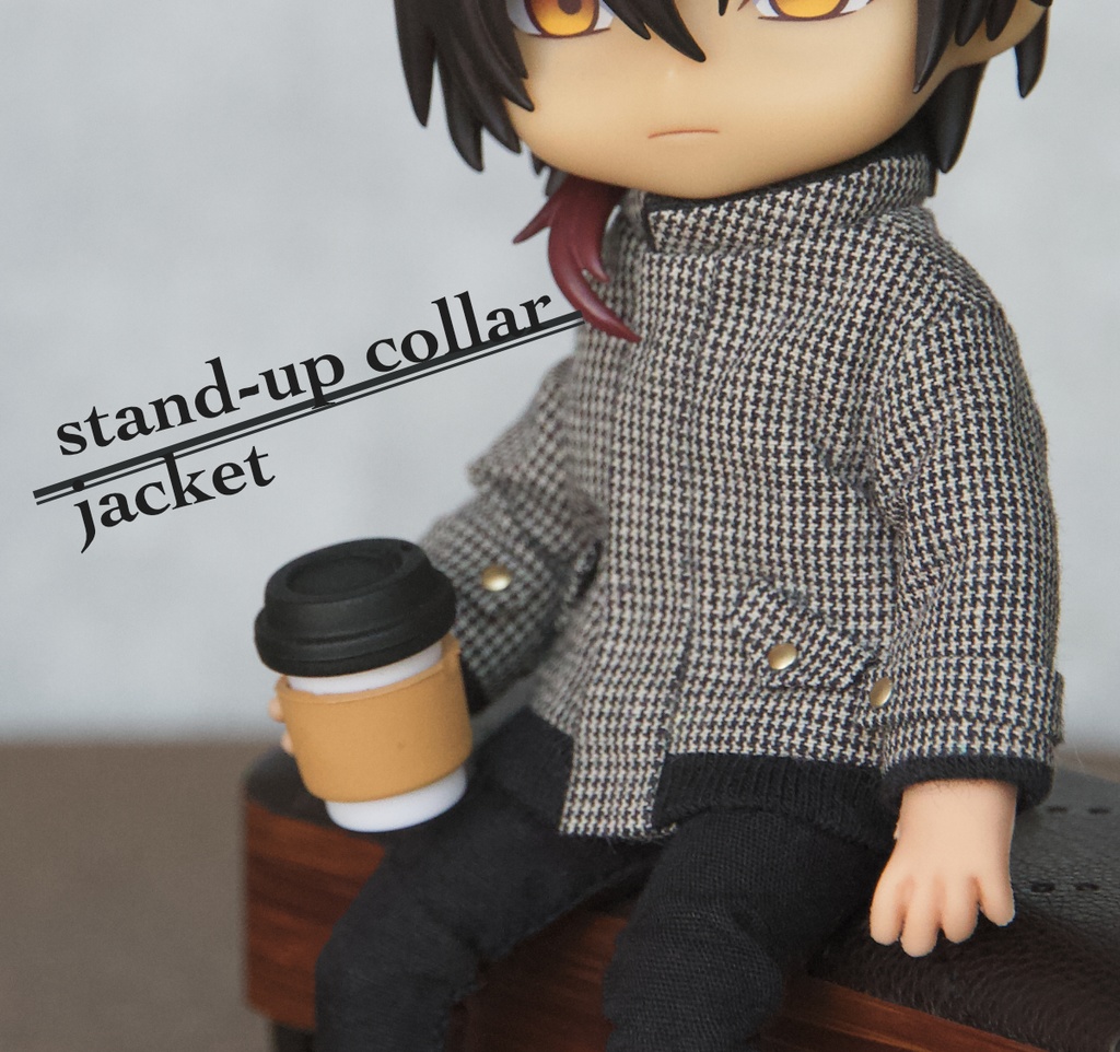 立ち襟ジャケット