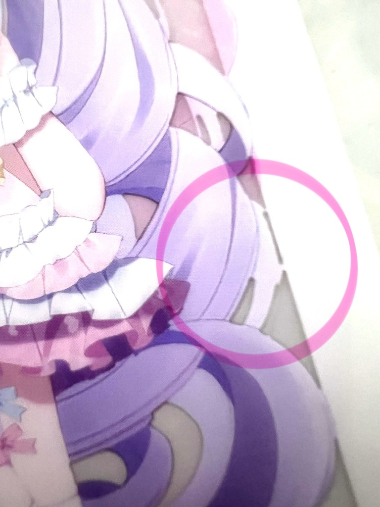 しくねうにデビュー記念クリアポストカード失敗編