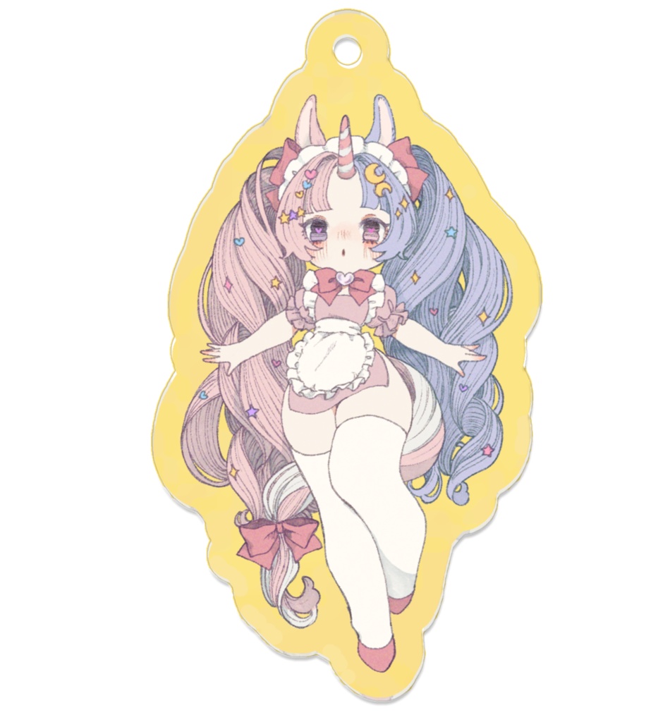 しくねうにバレンタイン2025💜アクリルキーホルダー【単品】