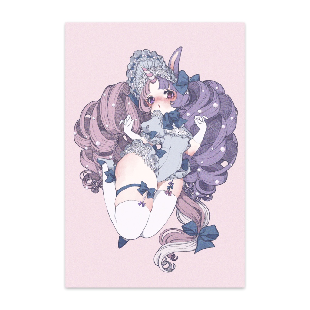 しくねうにバースデー2026🎂デジタルニス加工ポストカード【単品】