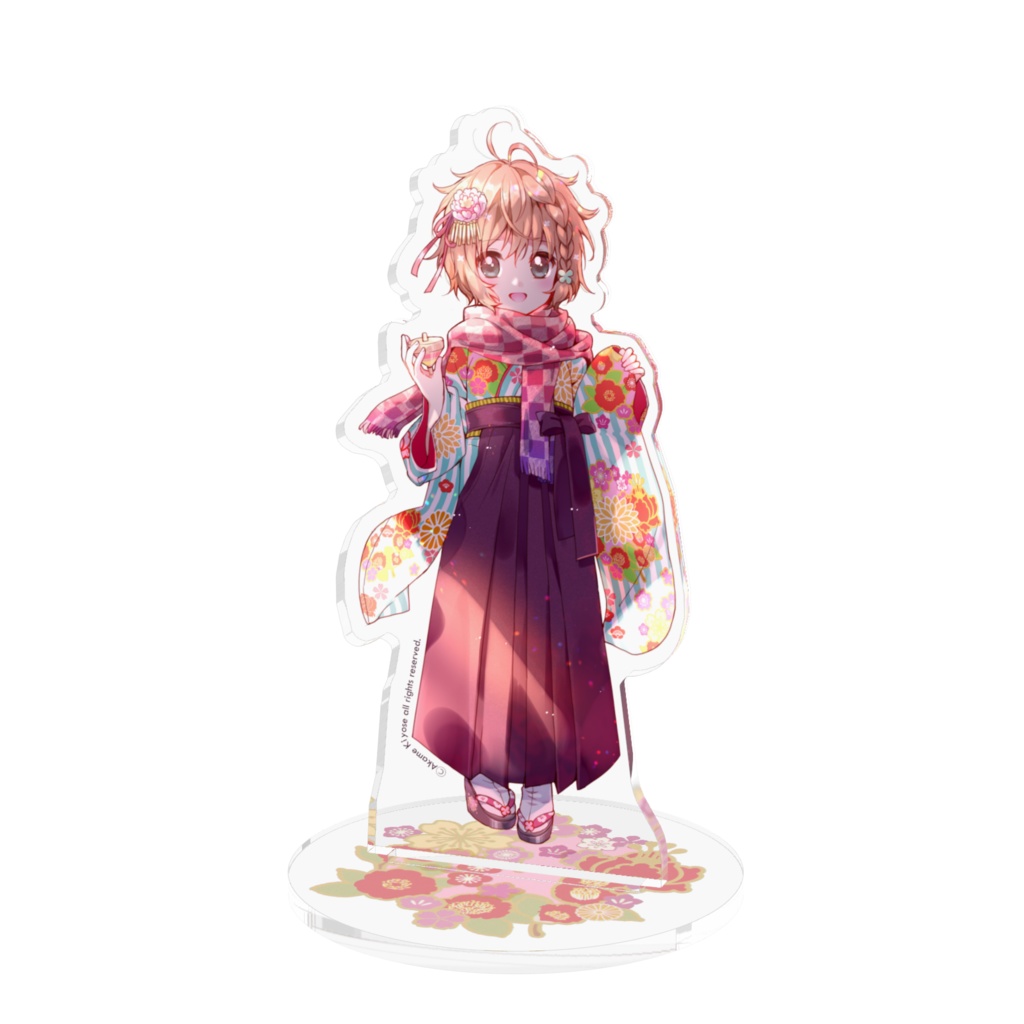 来夏ちゃん振袖アクリルスタンド
