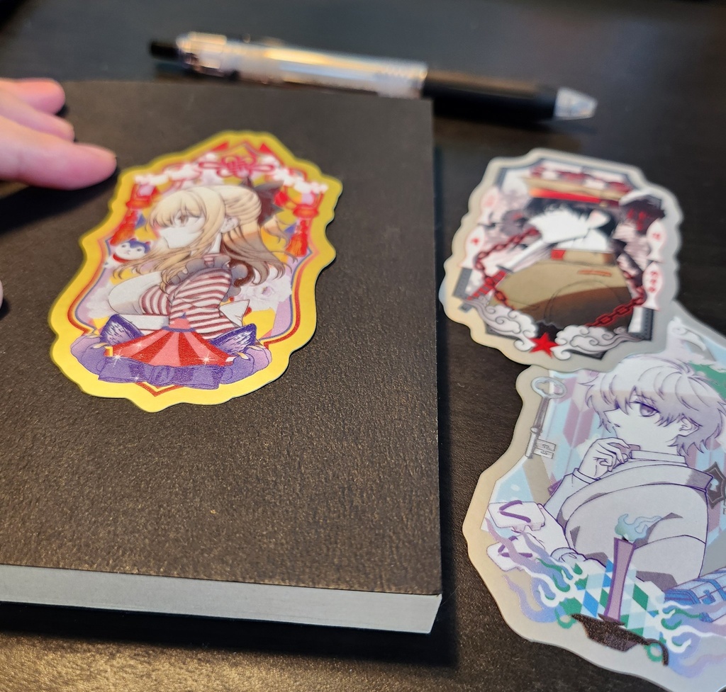 ひゅうどろステッカー