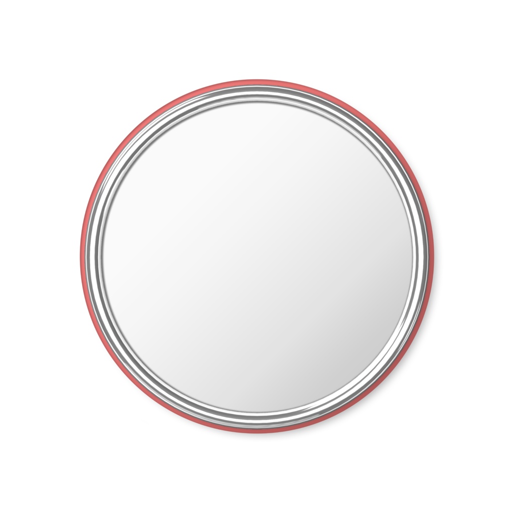 いちごのケーキ-缶ミラー