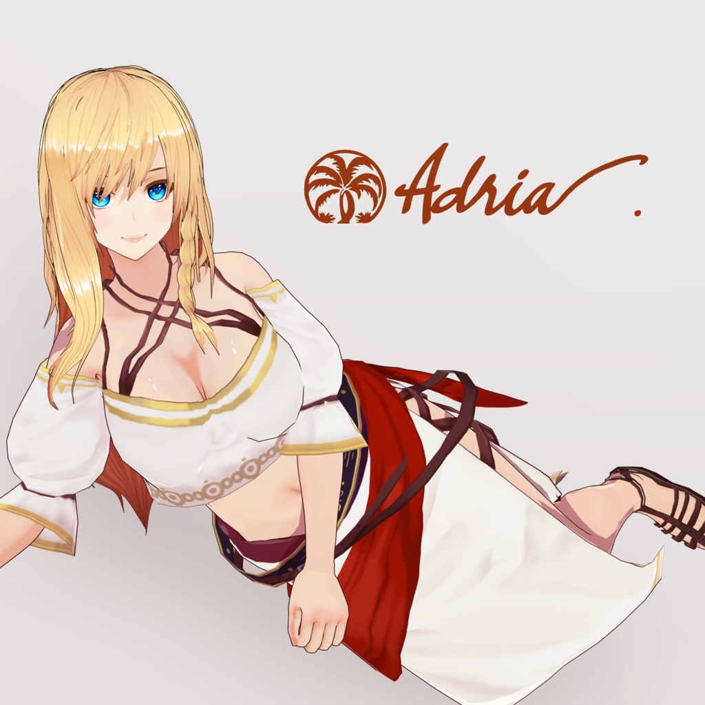 【金髪あみあみおねえちゃん】アドリアちゃん