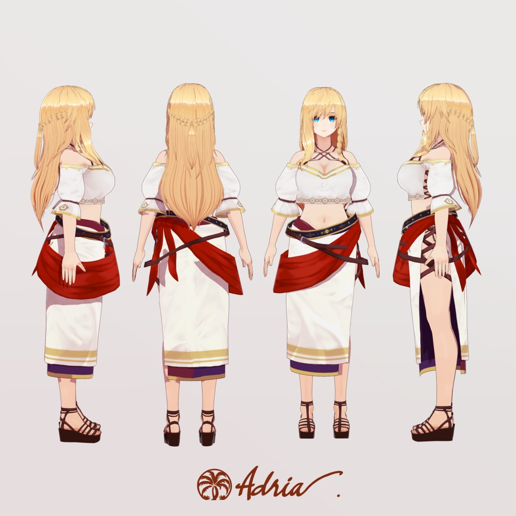 【金髪あみあみおねえちゃん】アドリアちゃん