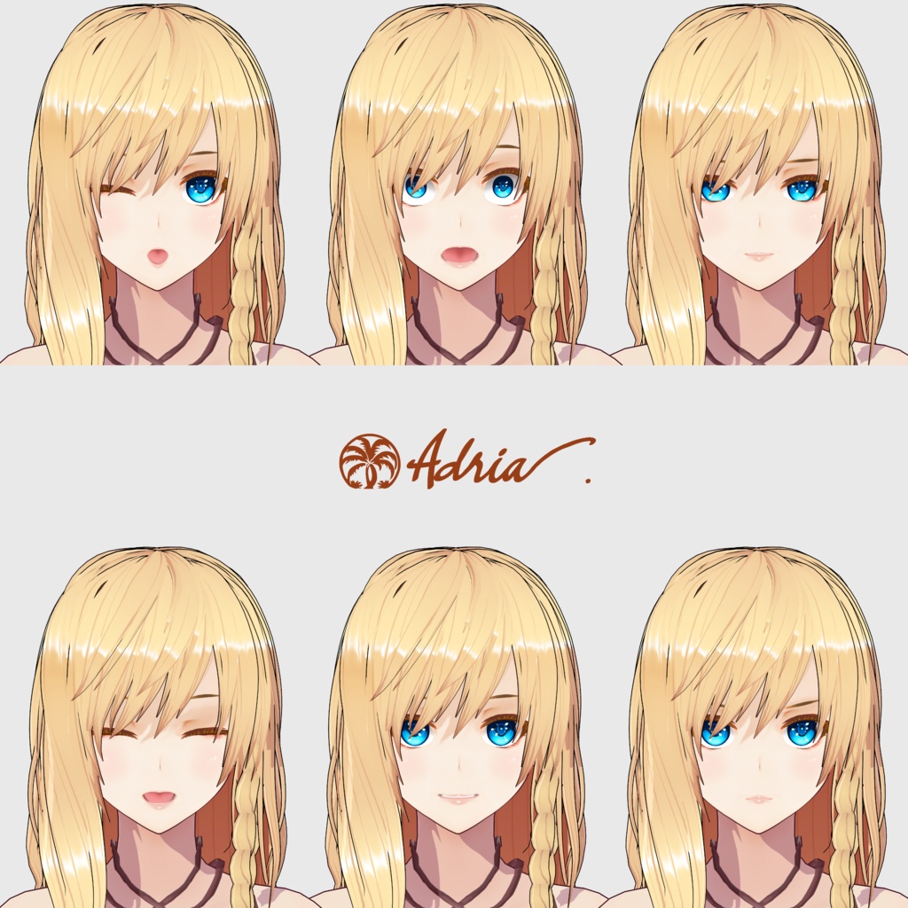 【金髪あみあみおねえちゃん】アドリアちゃん