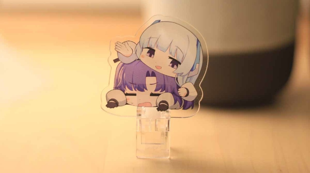 「ユウノア２WAYアクリルクリップ」