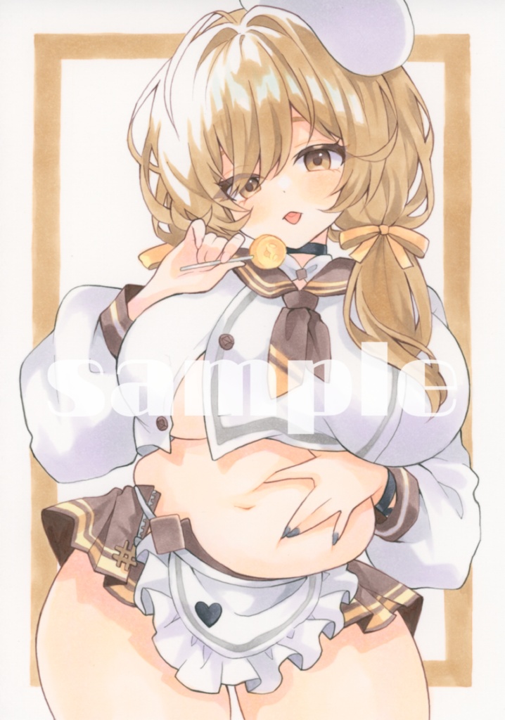 手描きイラスト 原画  勝利の女神:NIKKE ブレッディ