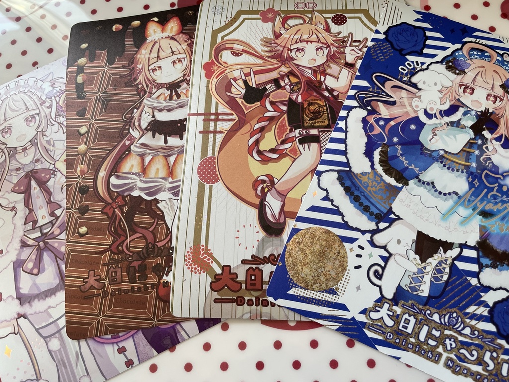 【新作】キラキラメタルポストカード