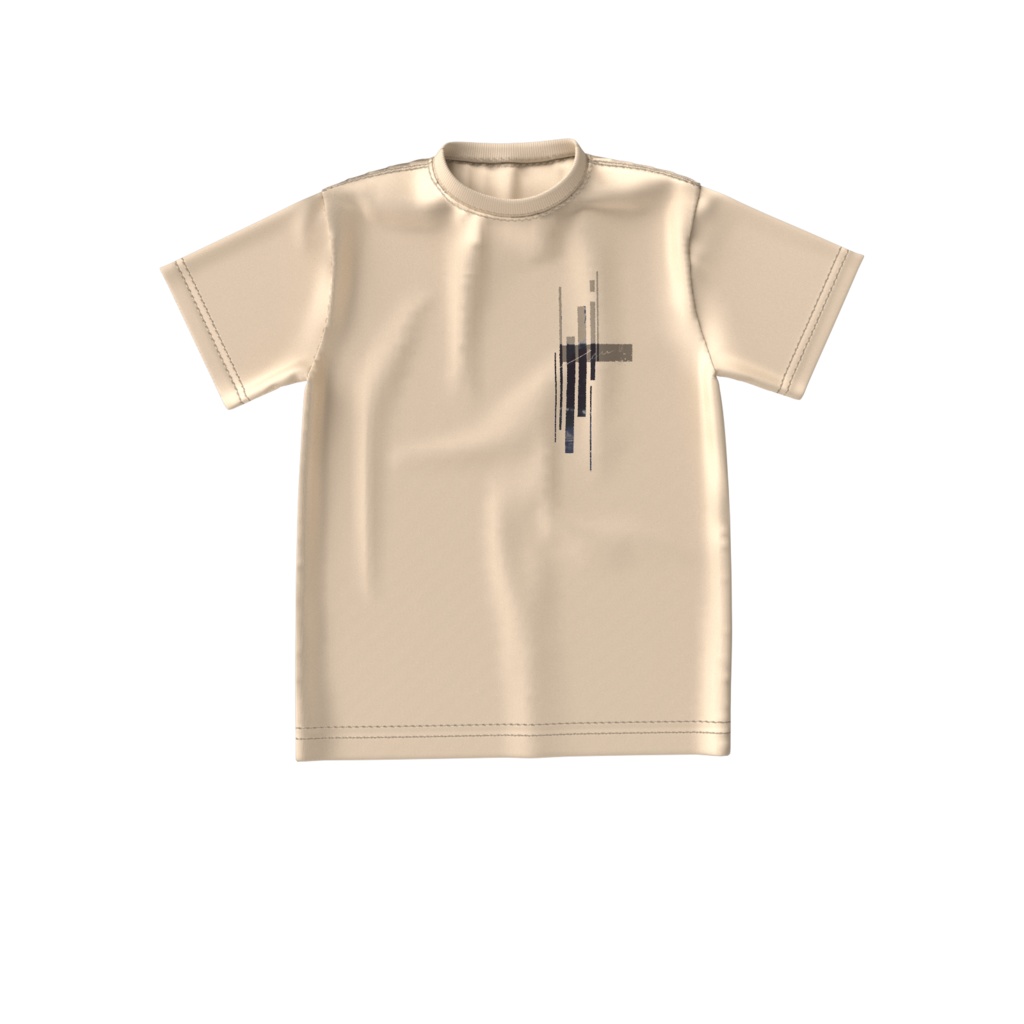 /夢野てう/-/ビッグシルエットTシャツ/