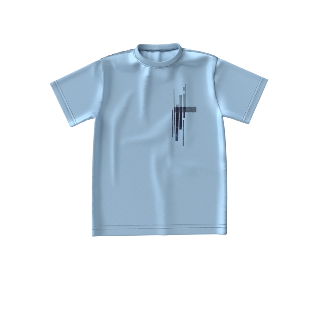 /夢野てう/-/ビッグシルエットTシャツ/