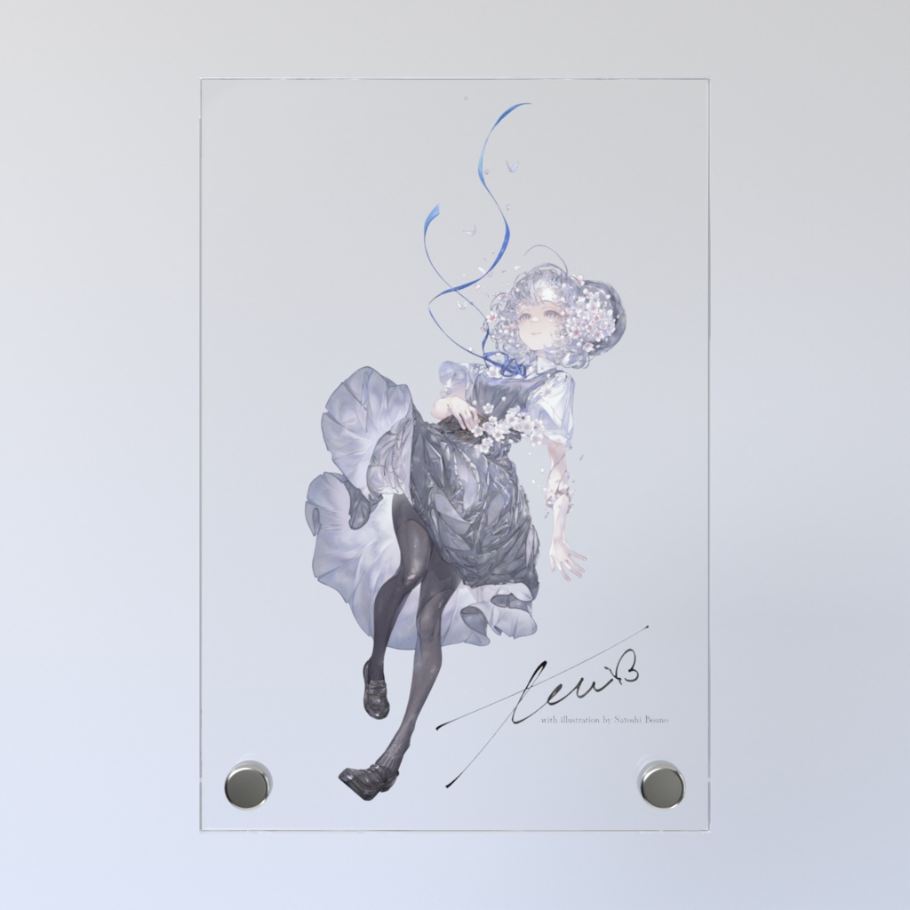 /夢野てう/-/春の最果て記念アクリルフォトパネル/