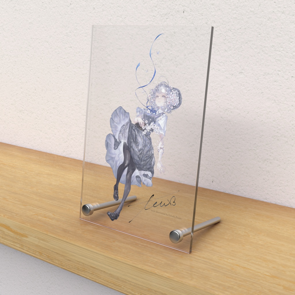 /夢野てう/-/春の最果て記念アクリルフォトパネル/